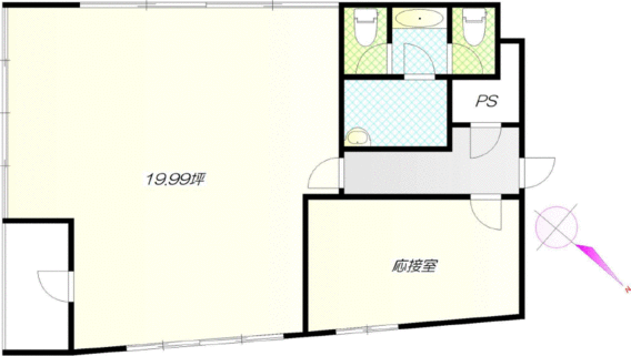 中央区｜ＳＮＴ八丁堀ビル 4Fの写真