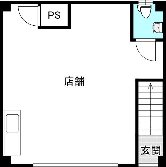 大阪市生野区｜コリアンタウン１棟ビル １階 の写真
